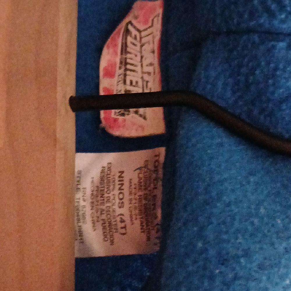 Blue Kids' Robe with Patch - Picture 3 of 5